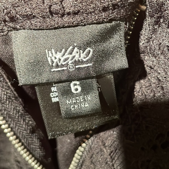 Mossimo black lace skirt with underskirt size 6 - Picture 6 of 7